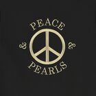 Girls Black Logo Dress, 1, hi-res