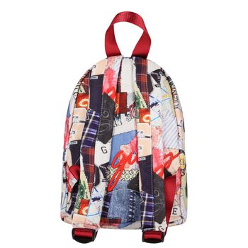 Boys Multi-Coloured Logo Backpack
