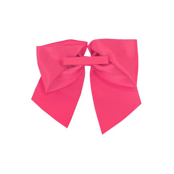 Girls Pink Bow Hair Clip