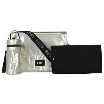 Gold Logo Changing Bag