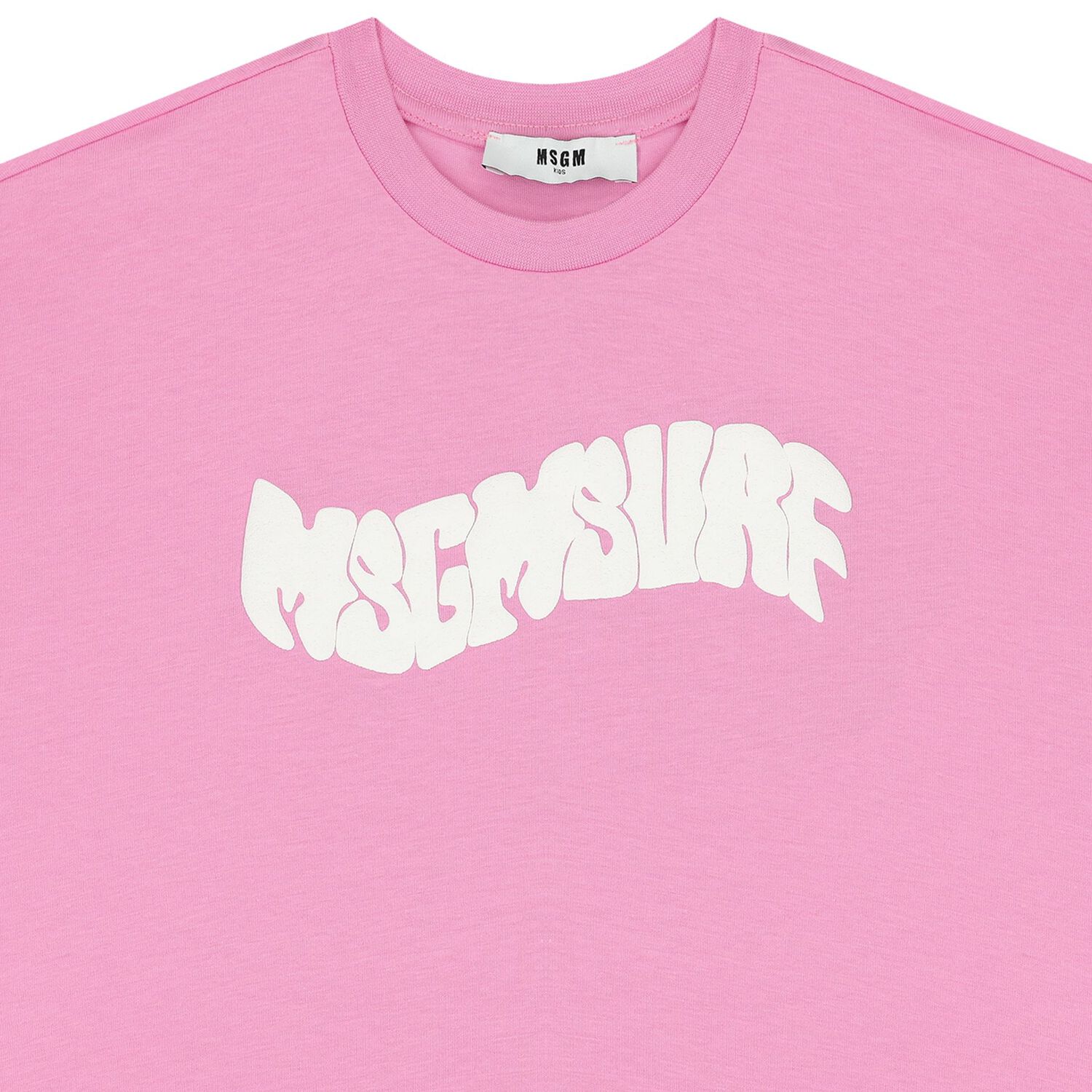 تيشيرت بنات بالشعار باللون الوردي, 1, hi-res image number null