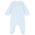 Baby Boys Blue Elephant Babygrow, 1, hi-res
