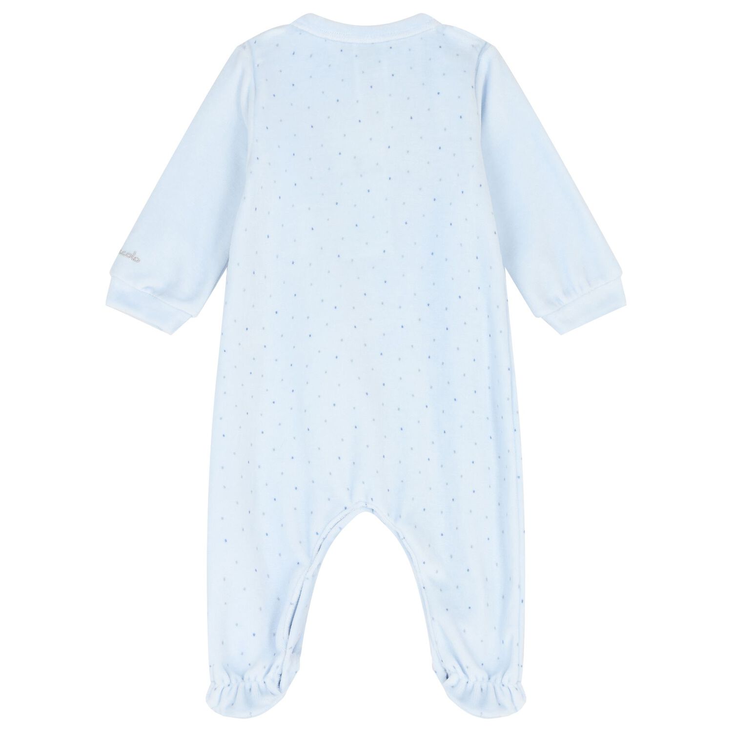 Baby Boys Blue Elephant Babygrow, 1, hi-res