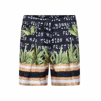 Girls Black Tropical Shorts