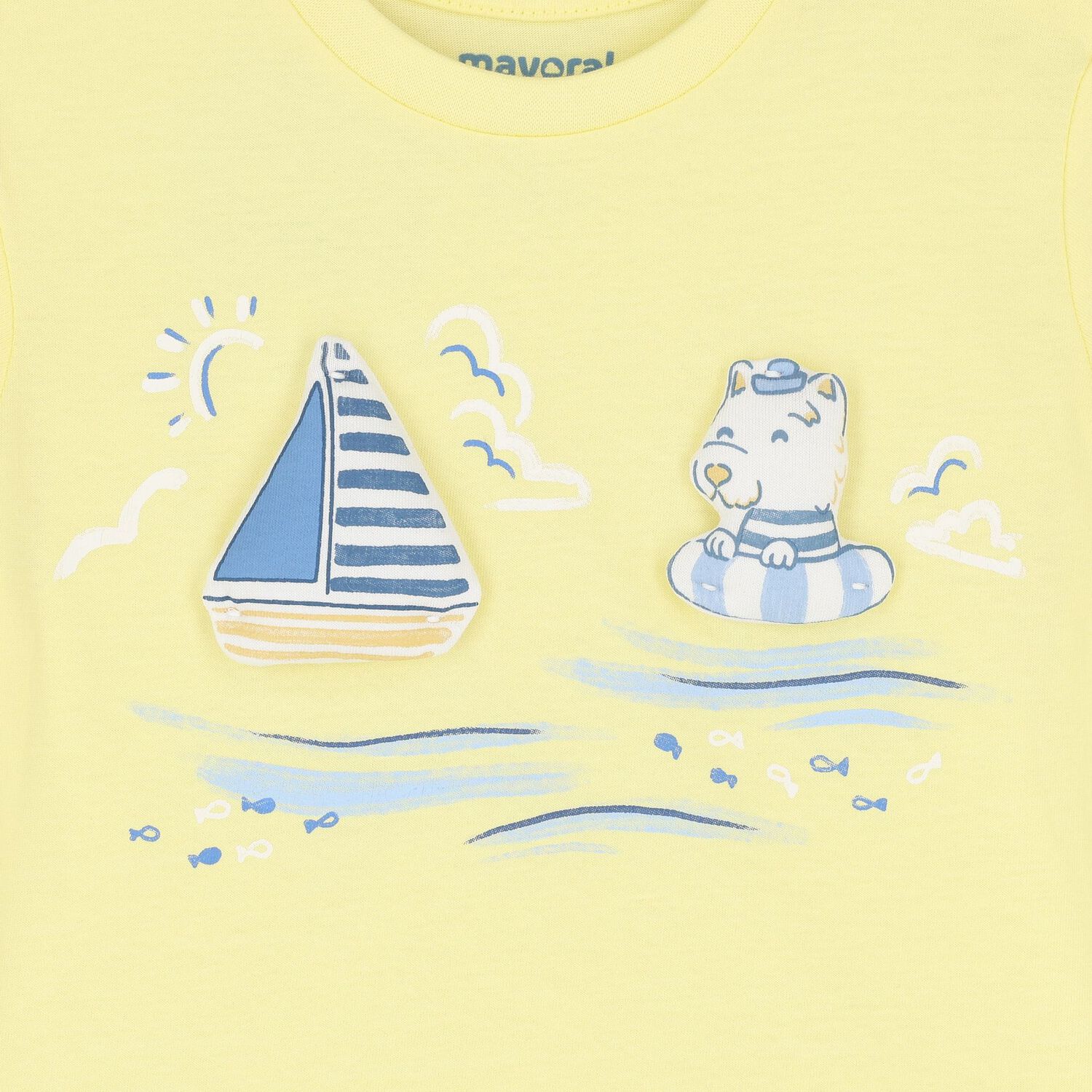 Younger Boys Yellow T-Shirt, 1, hi-res image number null