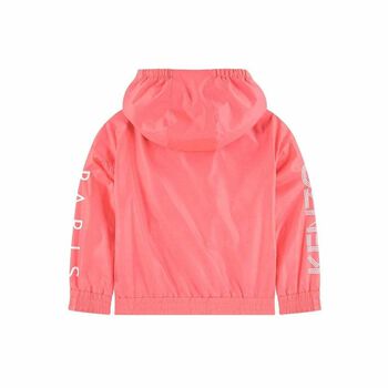 Girls Neon Pink Reversible Jacket