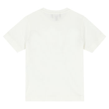 Boys Ivory Logo T-Shirt