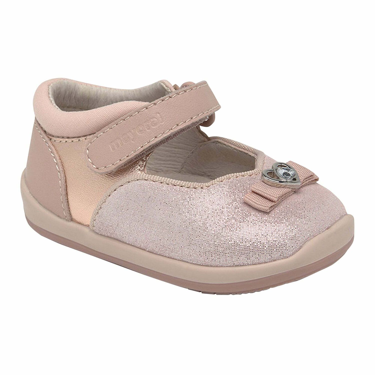 First Steps Baby Girls Metallic Shoes, 2, hi-res image number null
