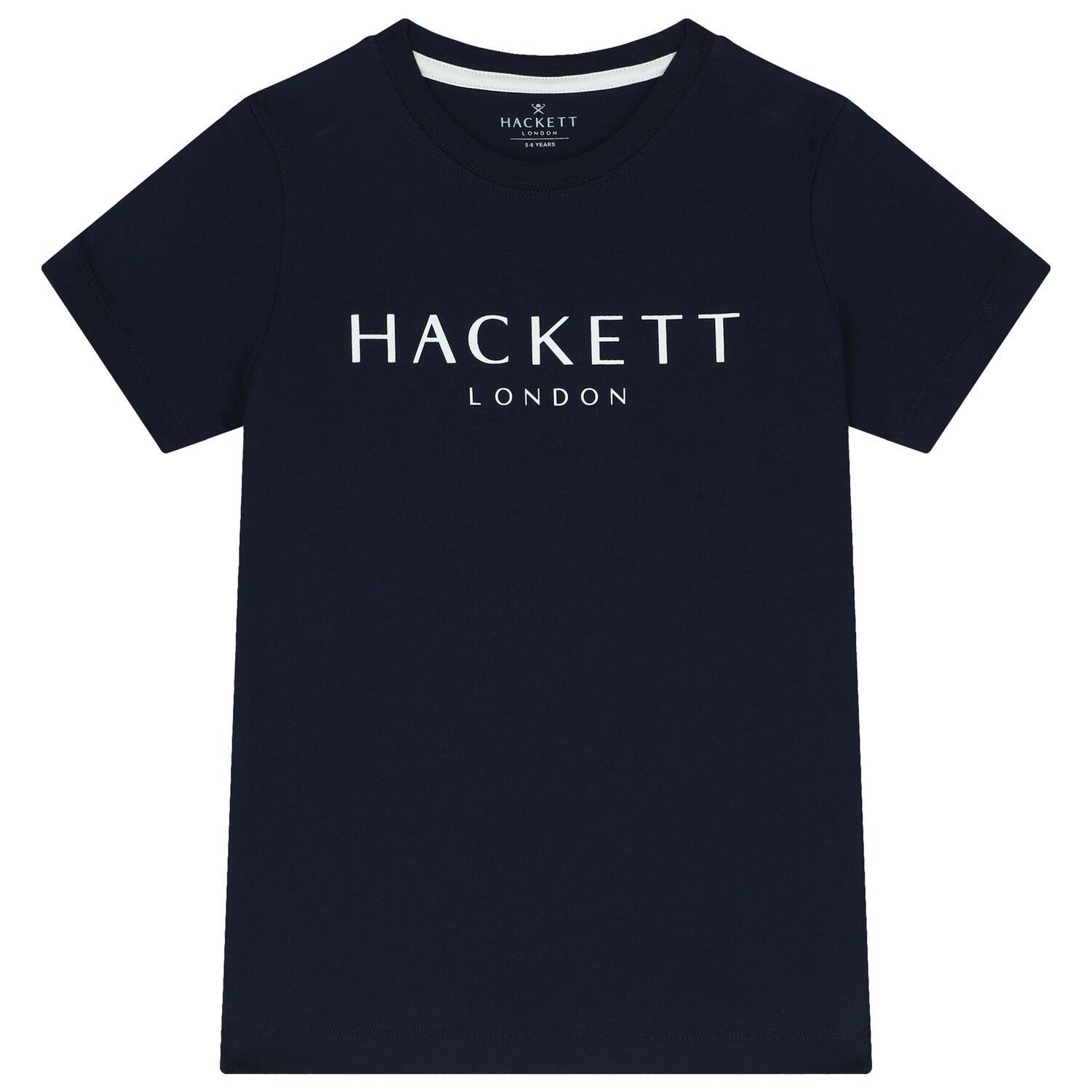 Boys Navy Blue Logo T-Shirt, 3, hi-res