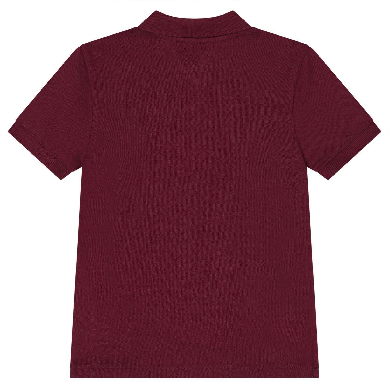 Boys Burgundy Logo Polo Shirt, 4, hi-res