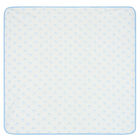 Baby Boys Ivory & Blue Horse Blanket, 1, hi-res