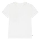 شورت أولاد بالشعار باللون الابيض والكحلي, 1, hi-res