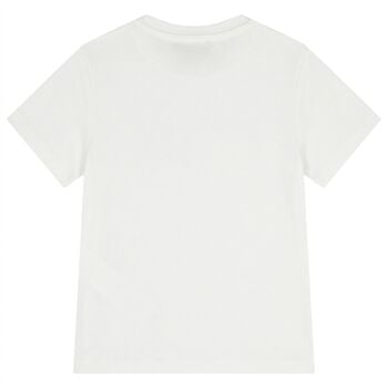 Girls White Logo T-Shirt