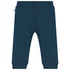 Younger Boys Blue Monster Joggers, 1, hi-res