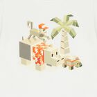 طقم شورت للأولاد باللون الأبيض والأخضر والبرتقالي, 1, hi-res