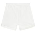 طقم شورت دب تيدي باللونين الأبيض والبني للأولاد الصغار (عبوة من قطعتين), 2, hi-res