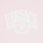 Baby Girls Pink & White Medusa Logo Blanket, 1, hi-res