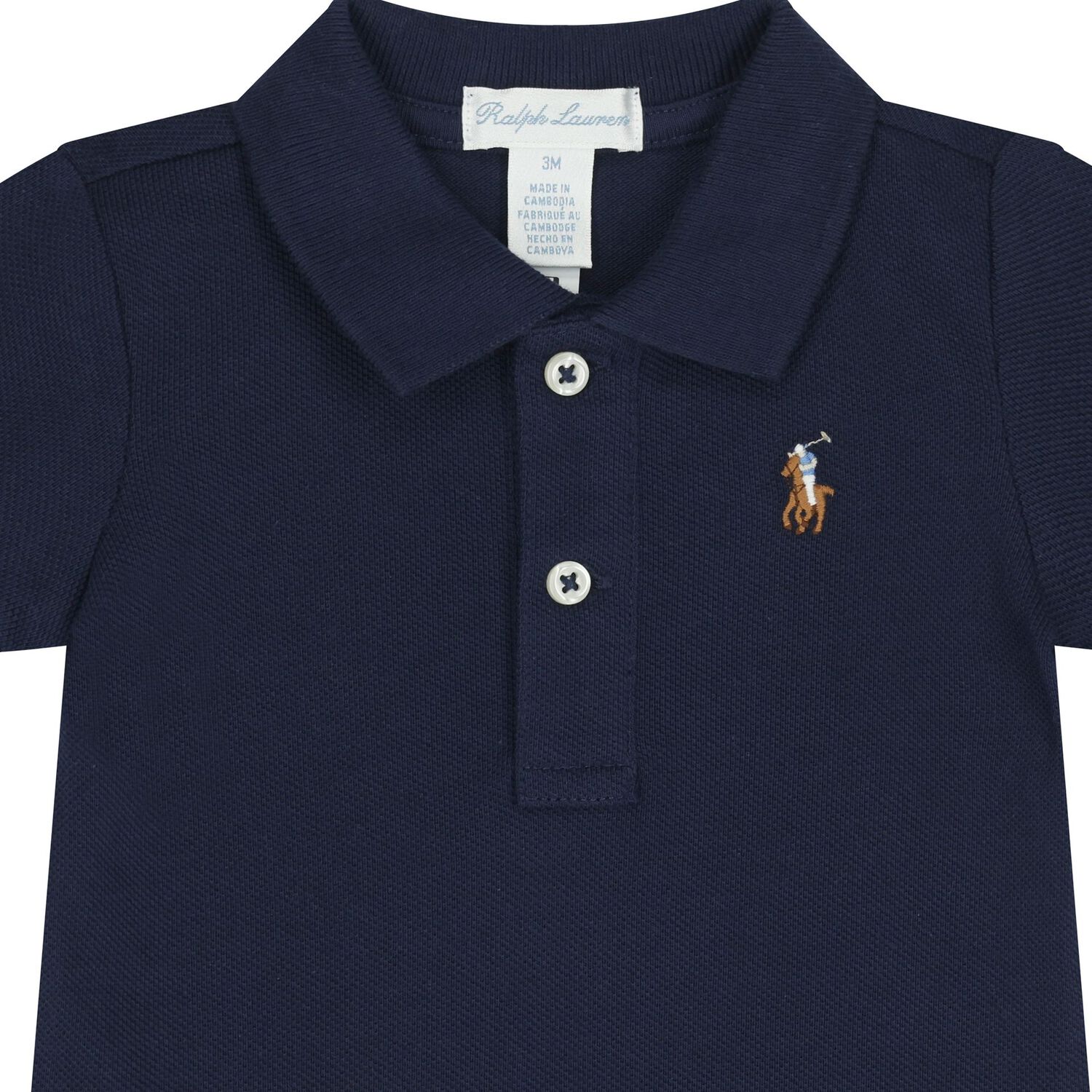 Boys Navy Blue Logo Babysuit Gift Set, 1, hi-res