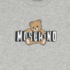 Younger Grey Teddy Bear Logo T-Shirt, 7, hi-res