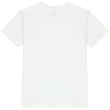 Boys White Logo T-Shirt