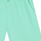 شورت أولاد  بالشعار باللون الأخضر, 2, hi-res