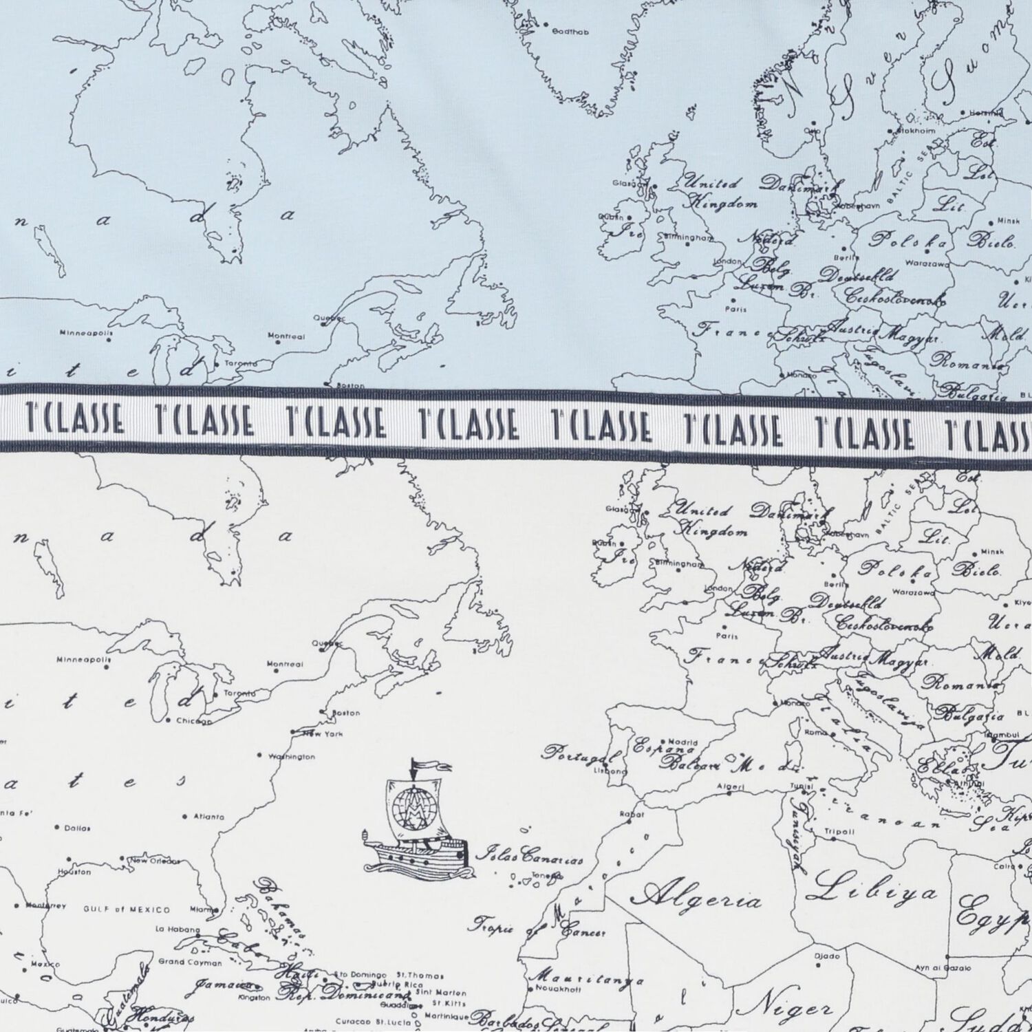 عش خريطة جغرافية للأولاد باللون الأبيض والأزرق والأزرق الداكن, 1, hi-res