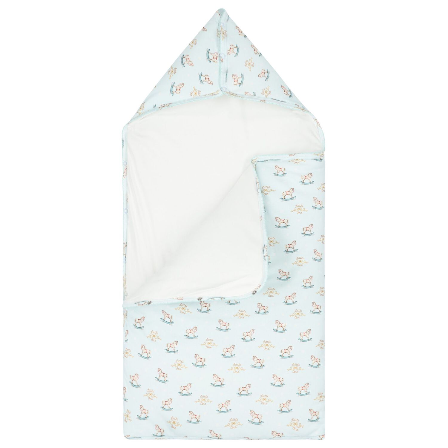 مدس بطبعة الحصان الهزاز باللون الأزرق, 1, hi-res image number null