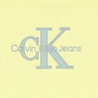 تيشيرت اولاد بالشعار باللون الاصفر, 2, hi-res