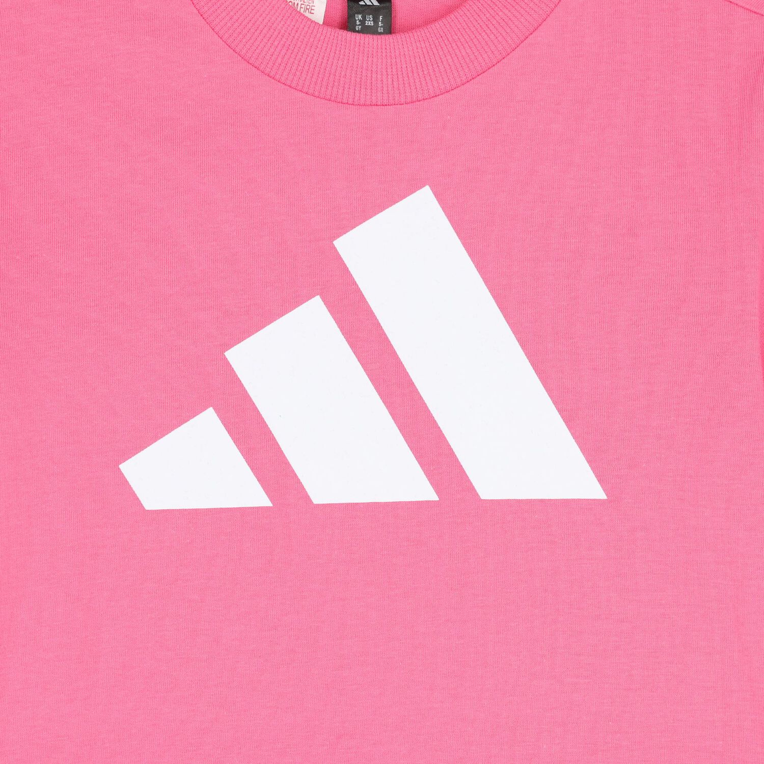 Girls Pink & Grey Logo Shorts Set, 1, hi-res
