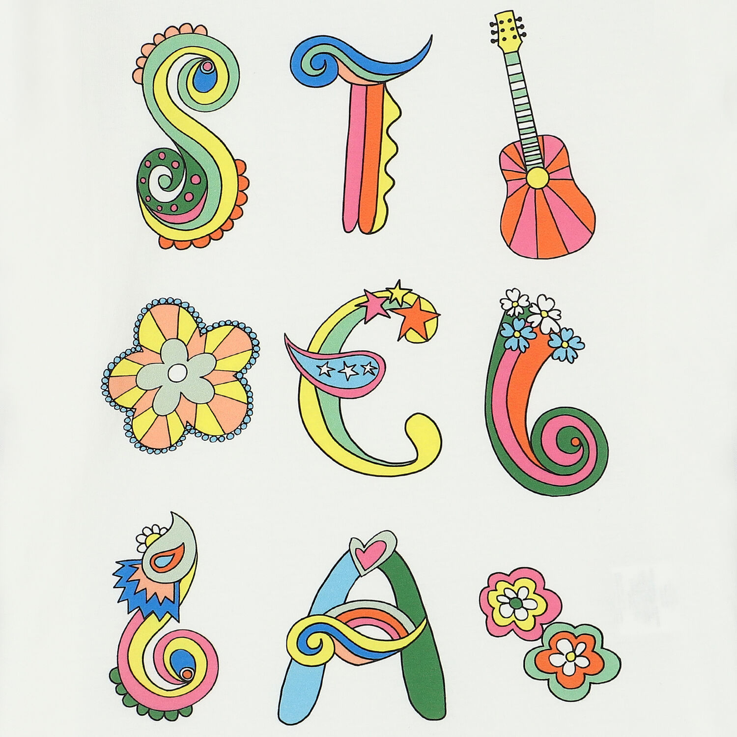 Girls Ivory Logo T-Shirt, 1, hi-res