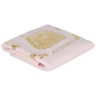 Baby Girls Pink Logo Blanket, 2, hi-res
