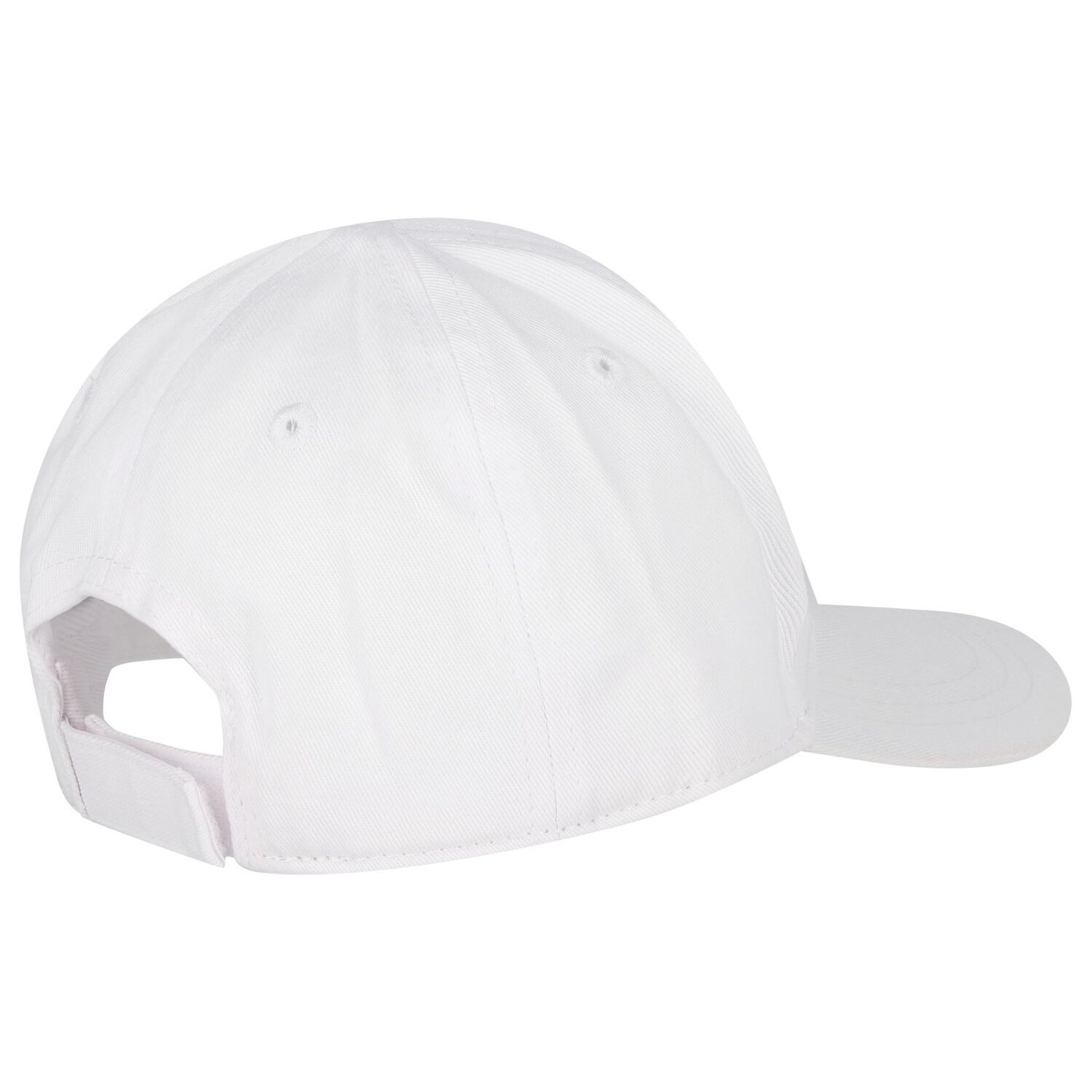 Baby Boys White Logo Cap, 2, hi-res