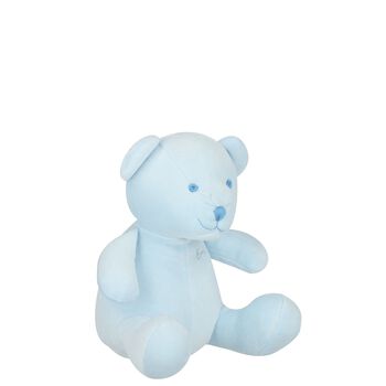 Boys Blue Teddy Bear Soft Toy