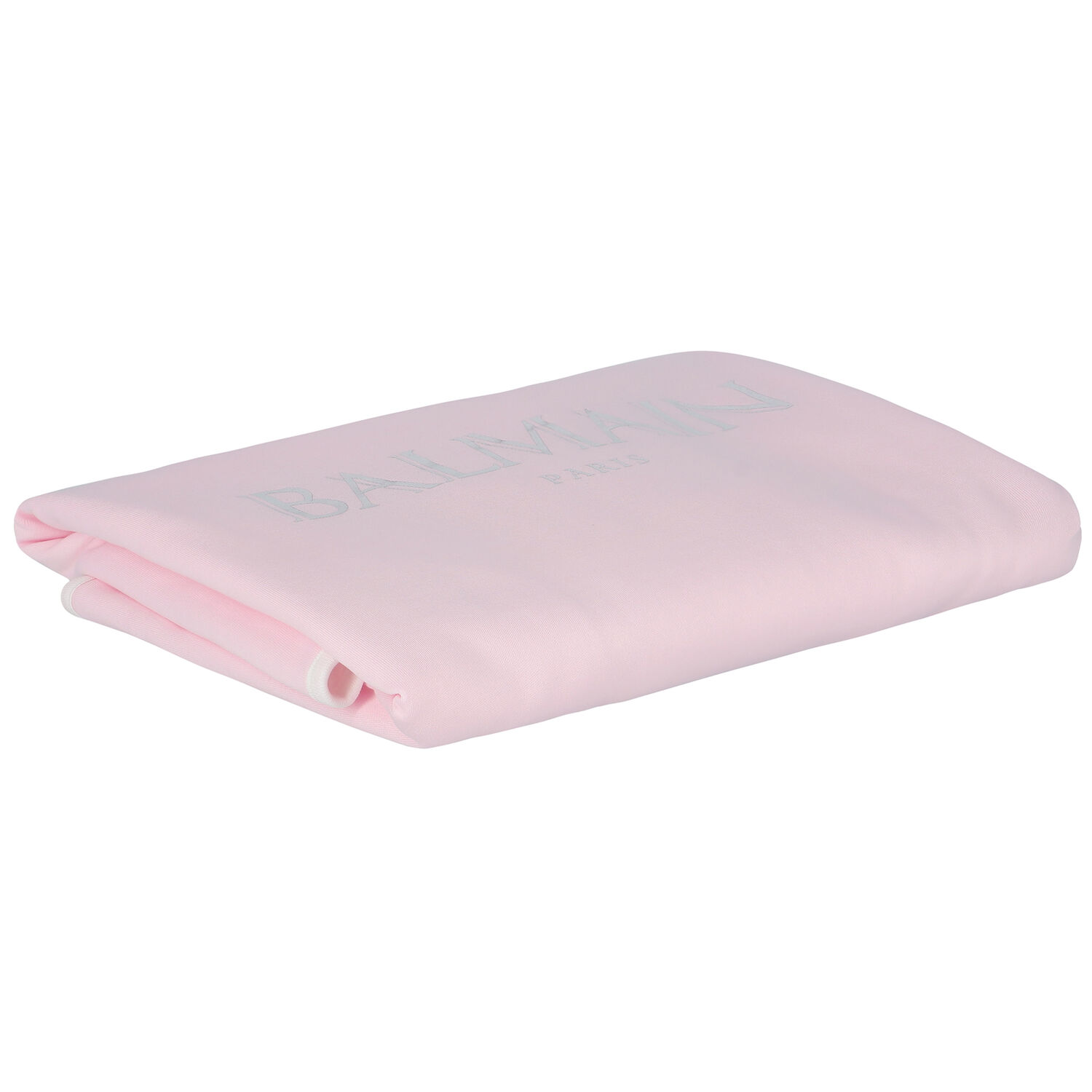 بطانية بنات بالشعار باللون الوردى والأبيض, 1, hi-res