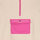 فستان بالشعار باللون العاجى, 1, hi-res