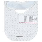 طقم افرول أولاد بالشعار متعرج باللون الأزرق والأبيض, 3, hi-res