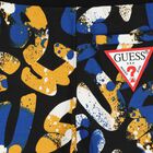 شورت اولاد بالشعار باللون الأسود, 1, hi-res