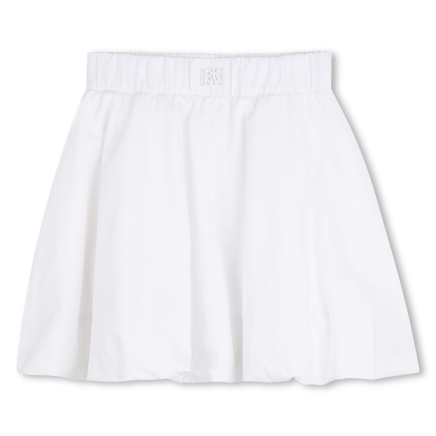 Girls White Logo Skirt, 1, hi-res