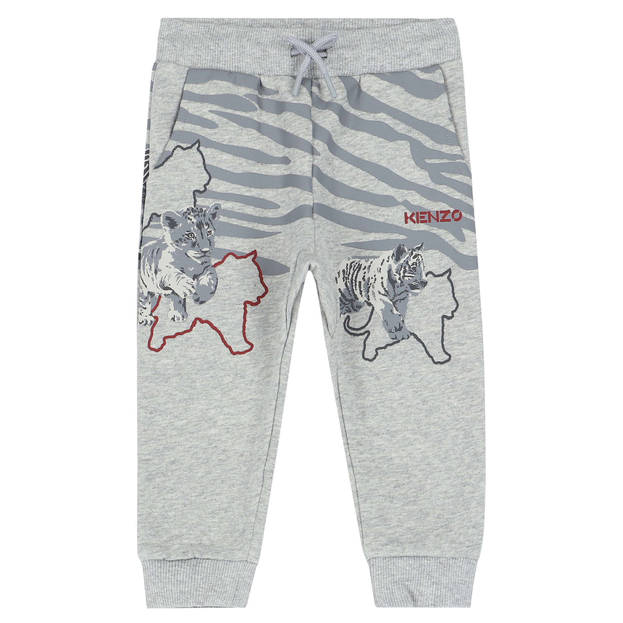 Grey kenzo joggers hot sale