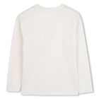 Boys Navy Blue & White Long Sleeve Top ( 2-Pack ), 1, hi-res