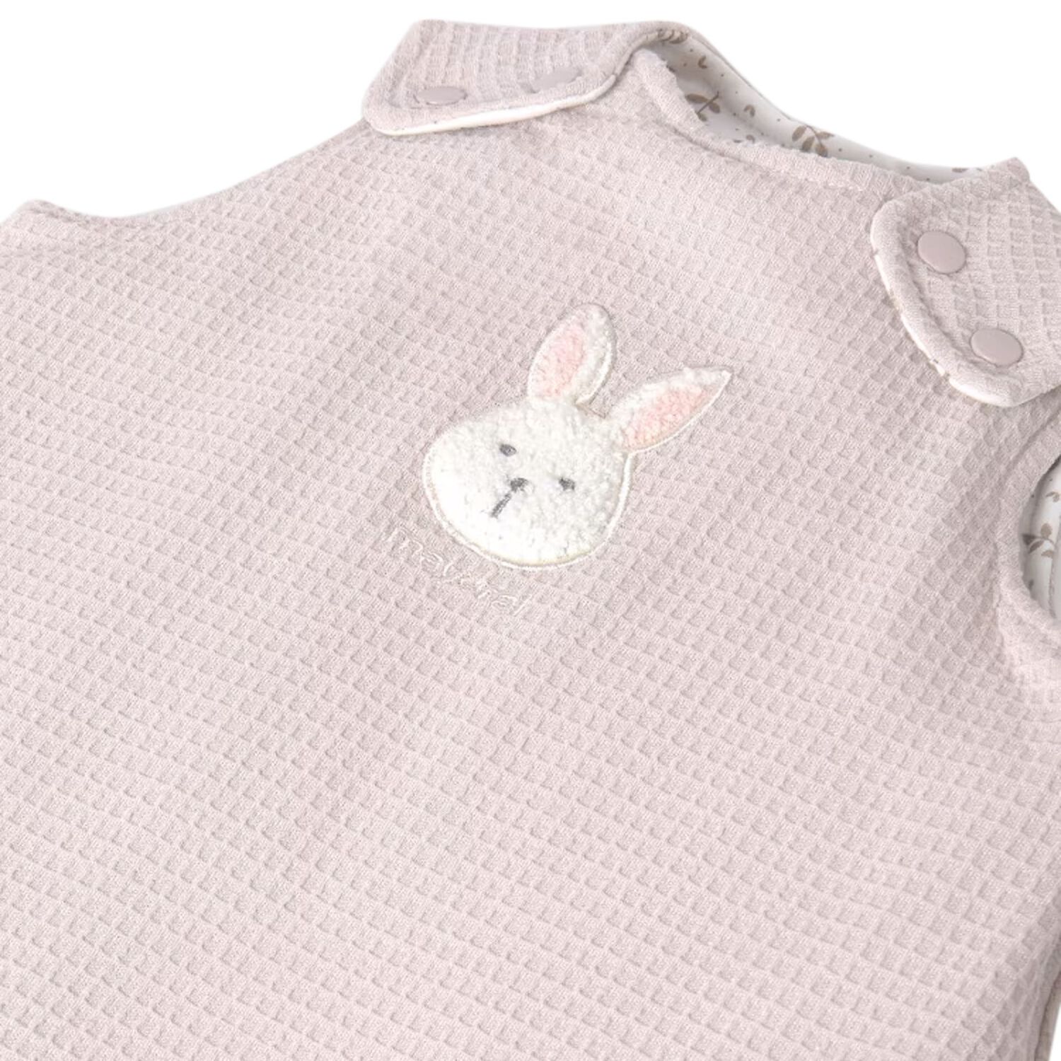 Beige Bunny Baby Sleeping Bag, 3, hi-res