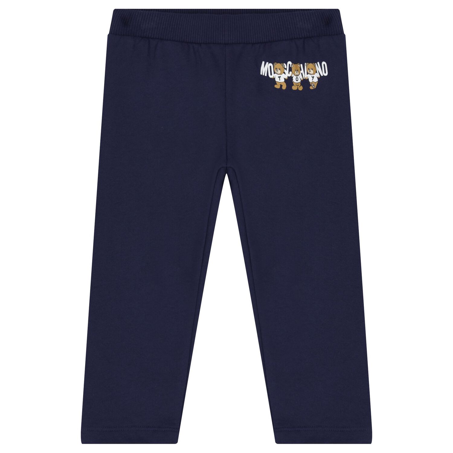 Navy Blue Teddy Bear Logo Tracksuit, 2, hi-res