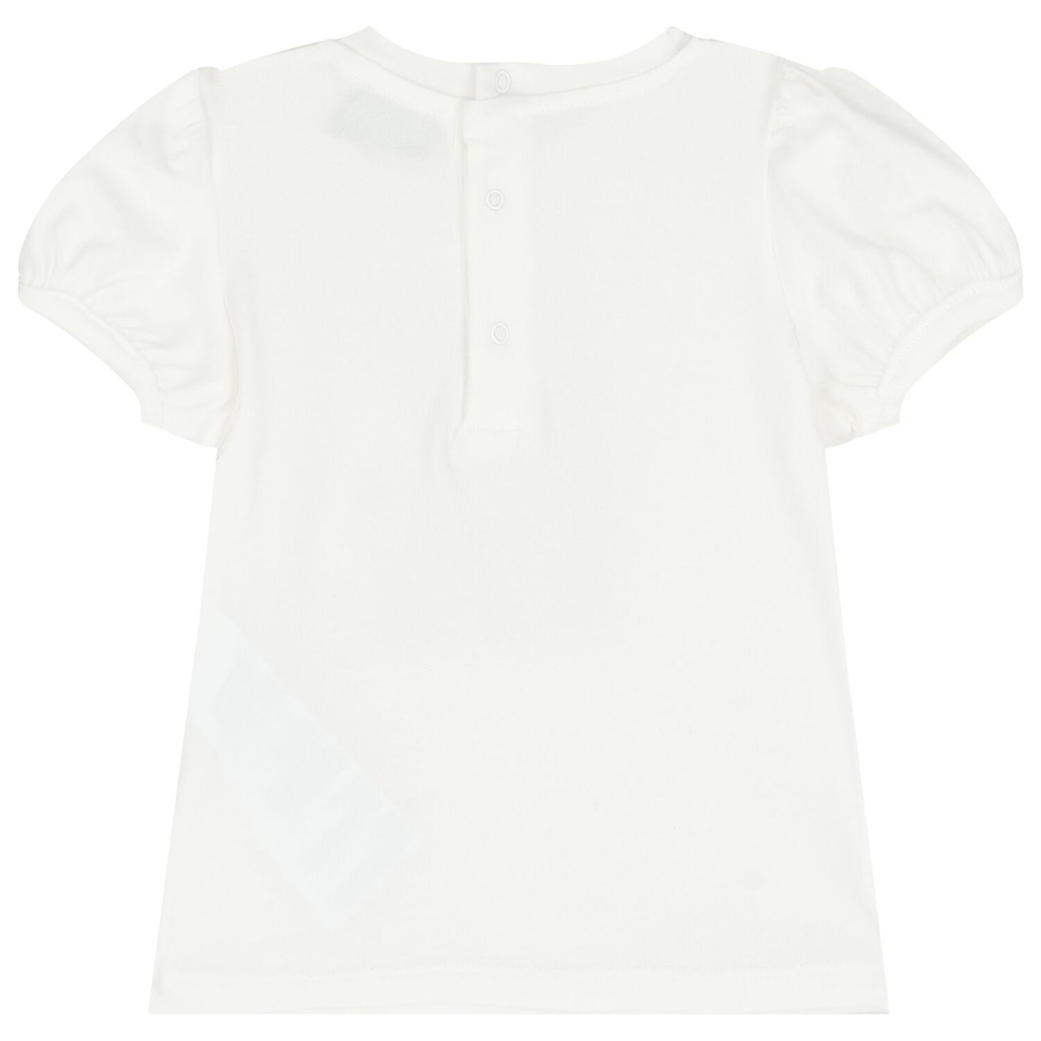 Younger Girls Ivory & Pink Teddy Bear Logo Shorts Set, 2, hi-res image number null