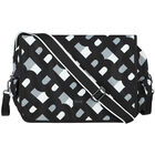 Black & White Logo Baby Changing Bag, 1, hi-res