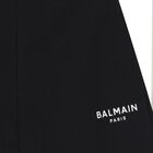 Black Logo Joggers, 1, hi-res