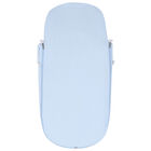 Boys Blue & White Polka Dot Baby Pram Nest, 1, hi-res