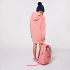 Girls Pink Elephant Logo Backpack, 1, hi-res