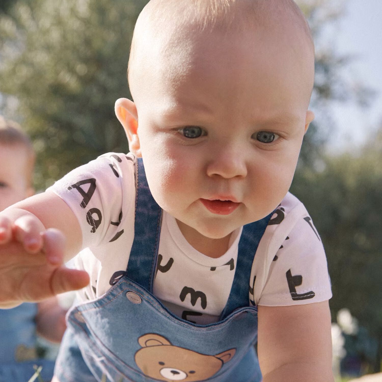  طقم اولاد دنغري باللون الازرق لاولاد , 2, hi-res