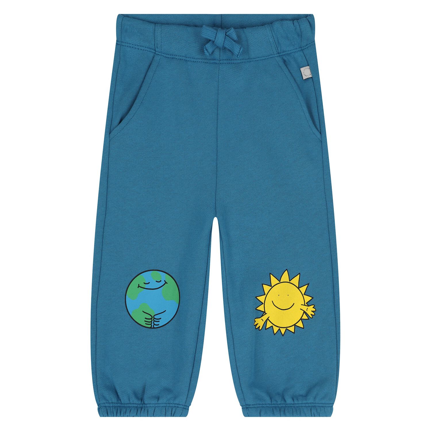 Younger Boys Blue Sun & Earth Joggers, 1, hi-res