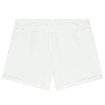 Girls White Shorts